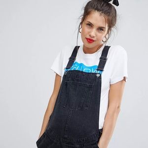 Denim Maternity Overalls